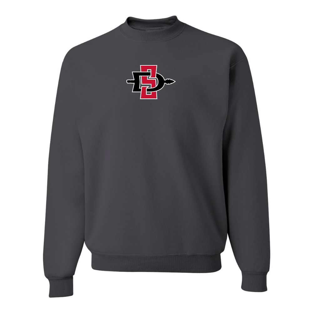 Men's San Diego State Aztecs Logo  JERZEES NuBlend Crewneck Sweatshirt