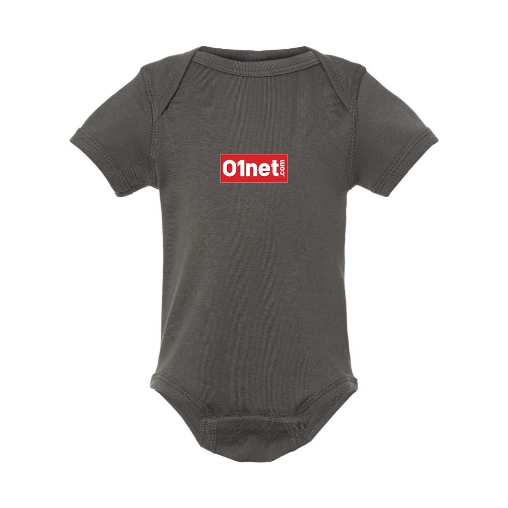 01net Logo  Rabbit Skins Infant Baby Rib Bodysuit