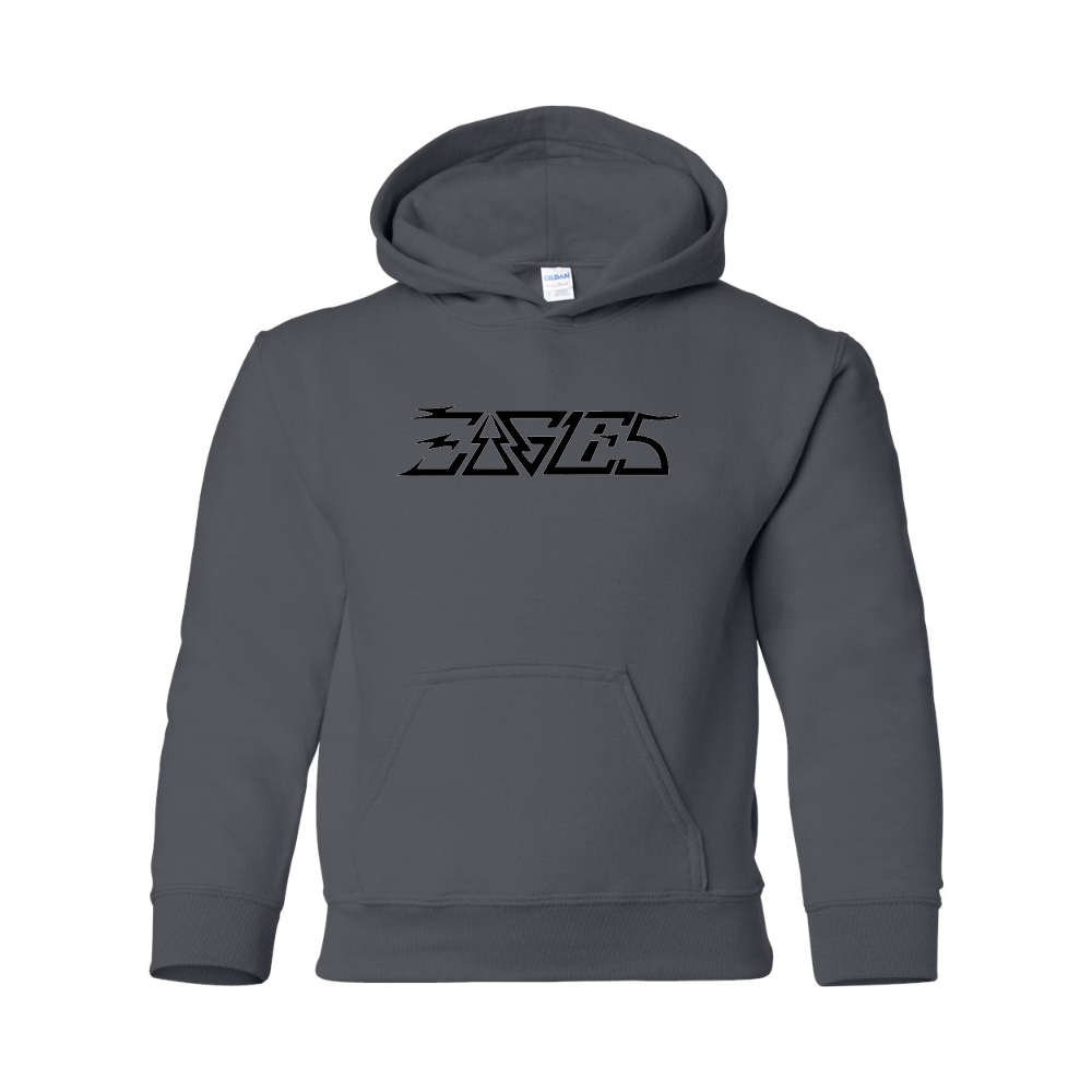 Youth Eagles Gildan Heavy Blend  Hooded Sweatshirt