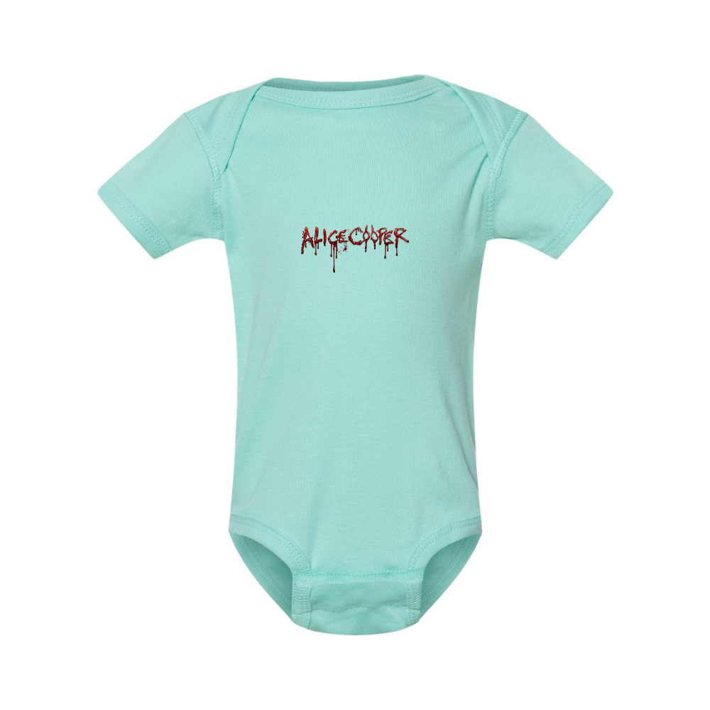 Alice Cooper Logo  Rabbit Skins Infant Baby Rib Bodysuit