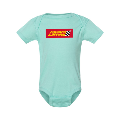 Advance Auto Parts Logo  Rabbit Skins Infant Baby Rib Bodysuit