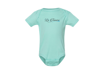 La Tamise Logo  Rabbit Skins Infant Baby Rib Bodysuit