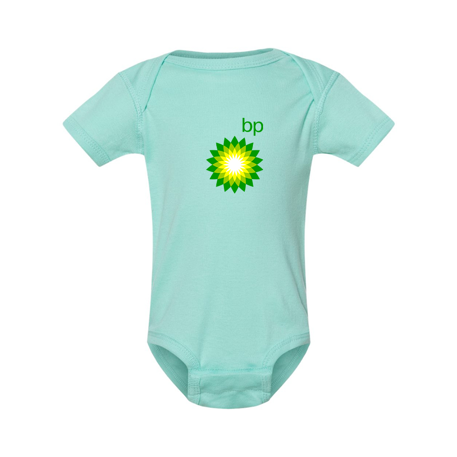 BP Oil Logo Rabbit Skins Infant Baby Rib Bodysuit