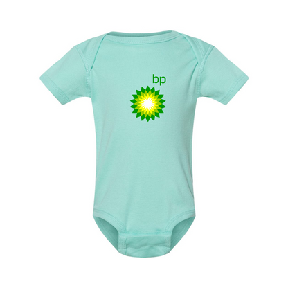 BP Oil Logo Rabbit Skins Infant Baby Rib Bodysuit