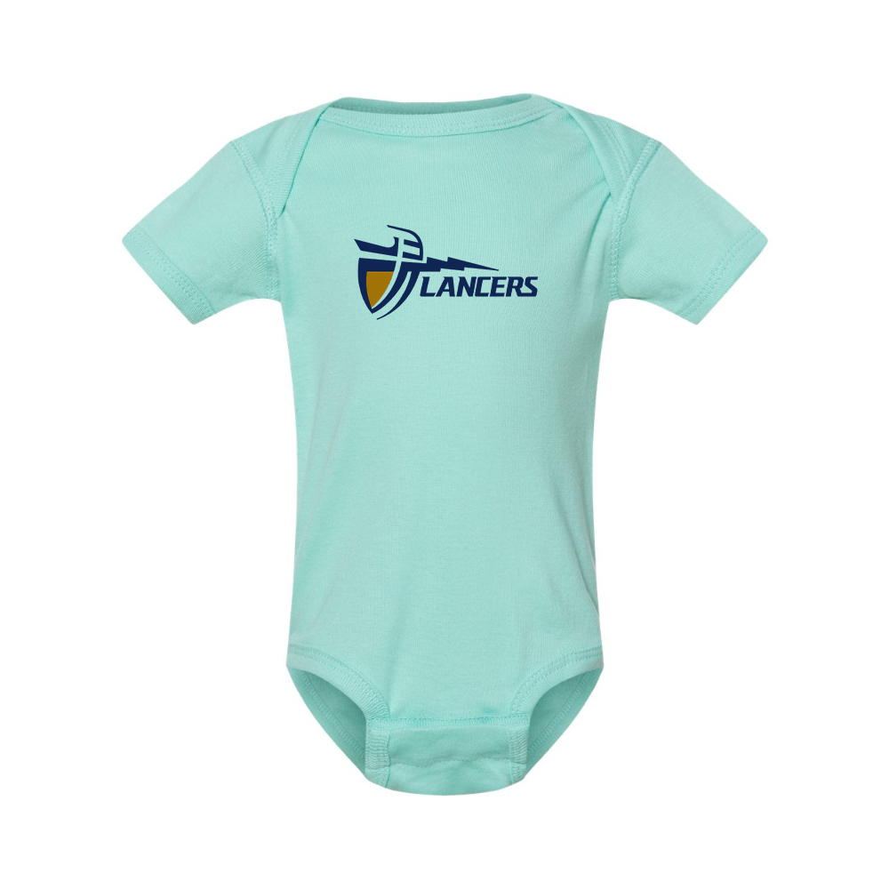 California Baptist Lancers  Rabbit Skins Infant Baby Rib Bodysuit