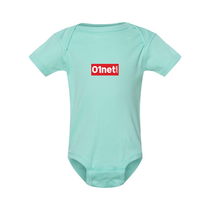01net Logo  Rabbit Skins Infant Baby Rib Bodysuit
