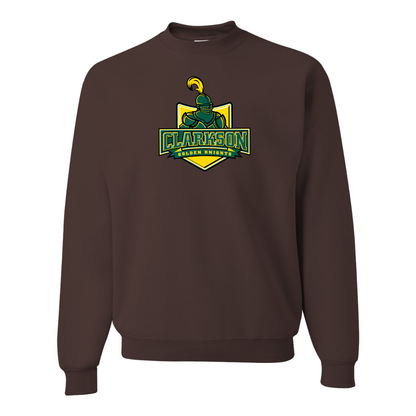 Men's Clarkson Golden Knights JERZEES NuBlend Crewneck Sweatshirt