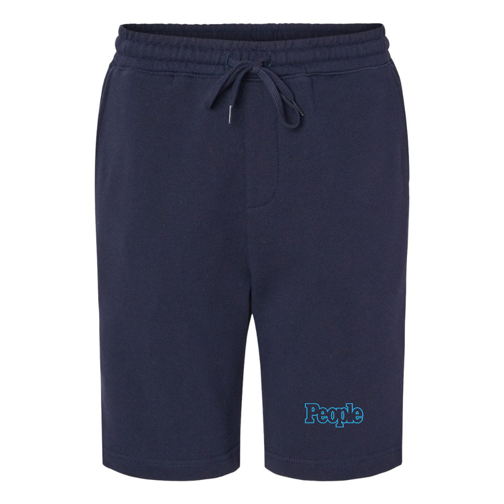 Men's People Magazine Logo Independent Trading Co Midweight Fleece Shorts