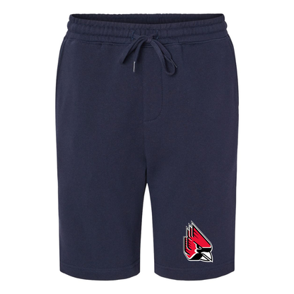 Men's   Ball State Cardinals  Independent Trading Co Midweight Fleece Short