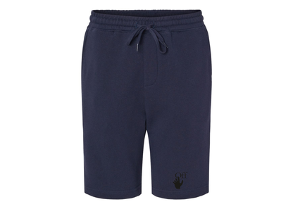 Men's Off-White Hand Independent Trading Co Midweight Fleece Shorts