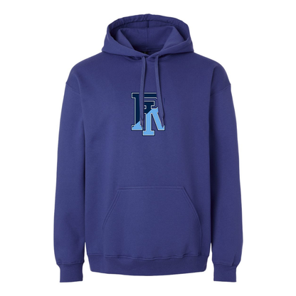 Men's Rhode Island Rams Logo Softstyle Midweight Hooded Sweatshirt