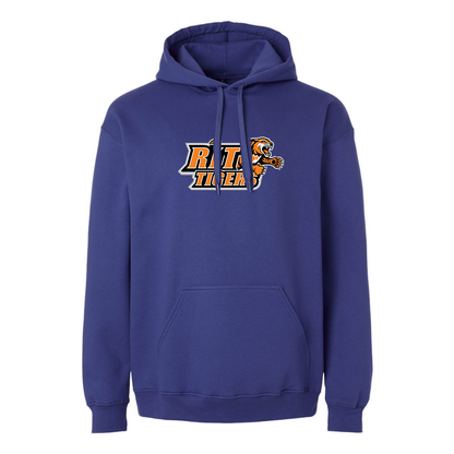 Men's RIT Tigers Logo Softstyle Midweight Hooded Sweatshirt