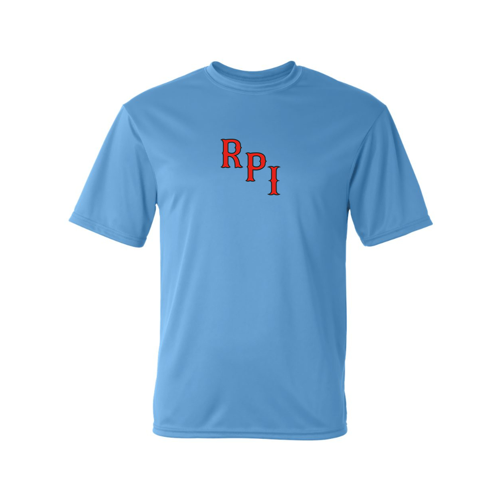 Men's RPI Engineers Logo Polyester T-Shirt