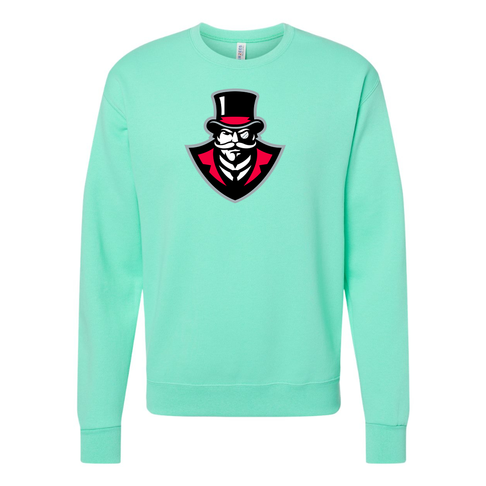 Men's  Austin Peay Governors JERZEES NuBlend Crewneck Sweatshirt