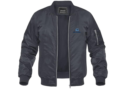 Men's The Citadel Bulldogs Lightweight Bomber Jacket Windbreaker Softshell Varsity Jacket Coat