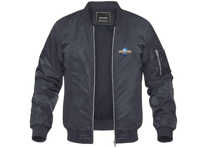 Men's Universal Studios Florida Lightweight Bomber Jacket Windbreaker Softshell Varsity Jacket Coat