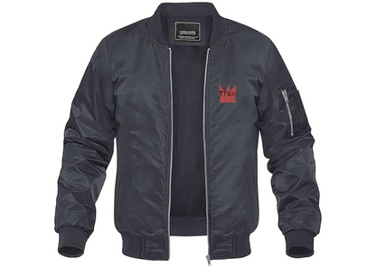 Men's Train Lightweight Bomber Jacket Windbreaker Softshell Varsity Jacket Coat