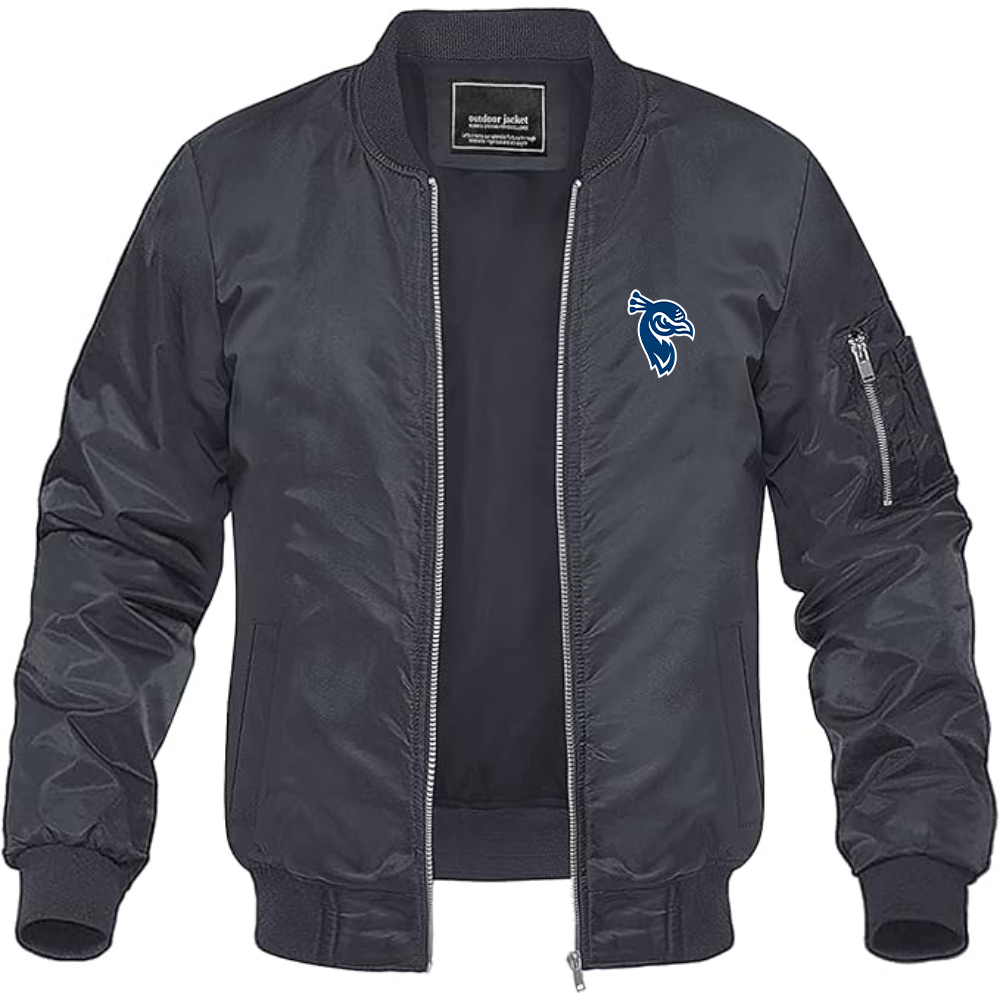 Men's Saint Peters Peacocks Logo Lightweight Bomber Jacket Windbreaker Softshell Varsity Jacket Coat