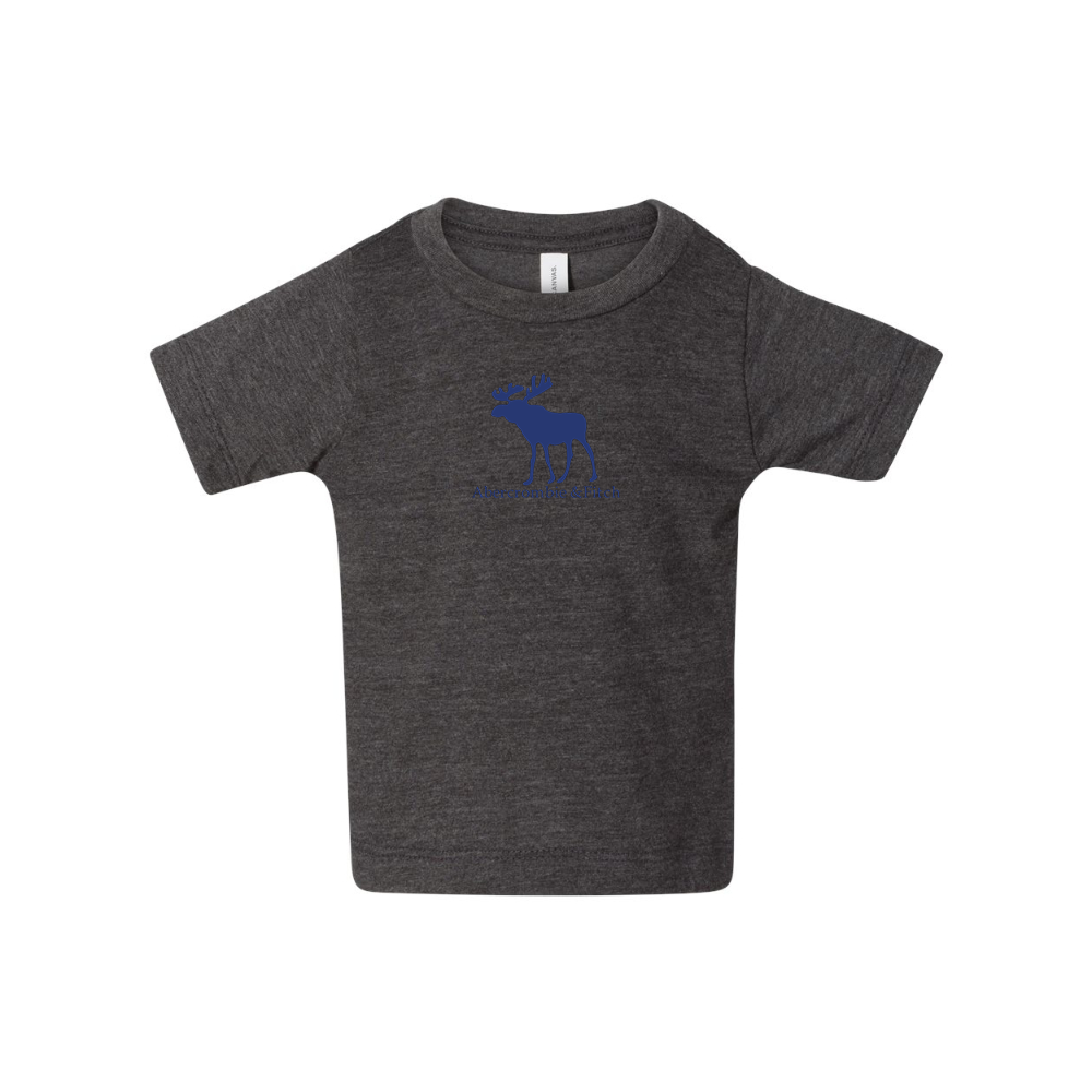 Abercrombie & Fitch Moose Logo BELLA CANVAS Infant Jersey Tee