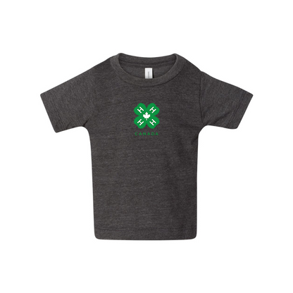 4H Canada Logo BELLA CANVAS Infant Jersey Tee