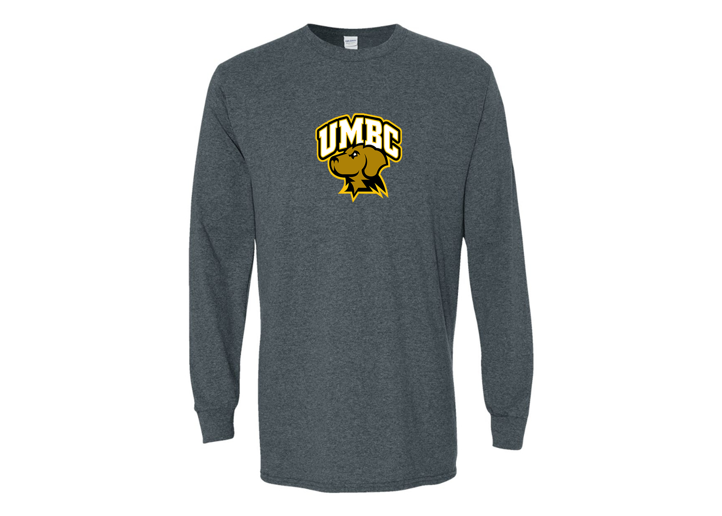 Men's UMBC Retrievers Gildan Heavy Cotton Long Sleeve T-Shirt