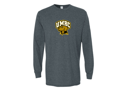 Men's UMBC Retrievers Gildan Heavy Cotton Long Sleeve T-Shirt