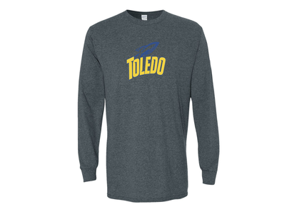 Men's Toledo Rockets Gildan Heavy Cotton Long Sleeve T-Shirt