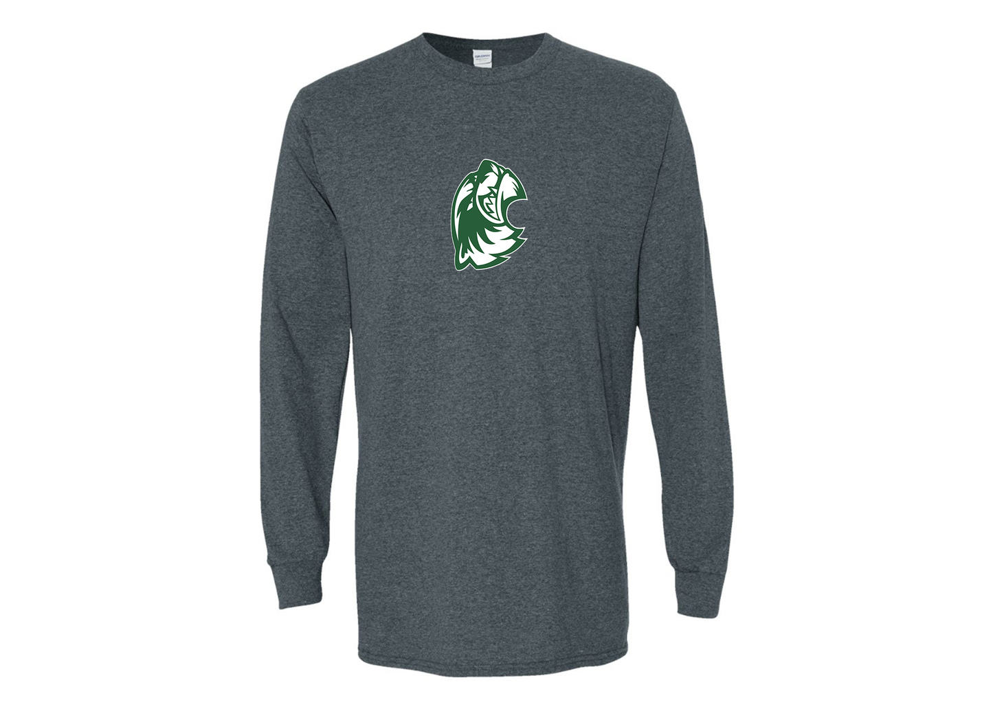 Men's Utah Valley Wolverines Gildan Heavy Cotton Long Sleeve T-Shirt