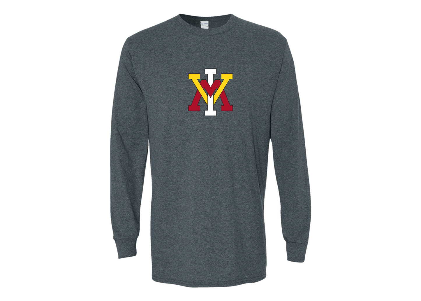 Men's VMI Keydets Gildan Heavy Cotton Long Sleeve T-Shirt