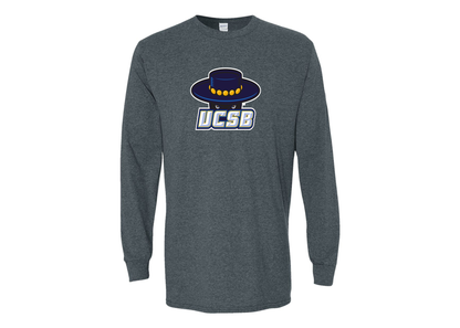 Men's UCSB Gauchos Gildan Heavy Cotton Long Sleeve T-Shirt