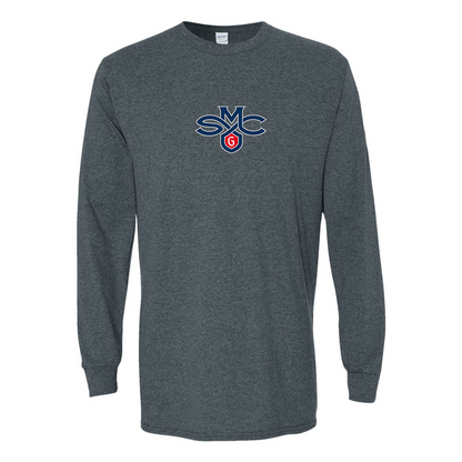 Men's Saint Marys Gaels Logo Gildan Heavy Cotton Long Sleeve T-Shirt