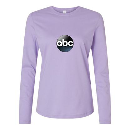 BELLA CANVAS Women’s Abc Logo Jersey Long Sleeve Tee