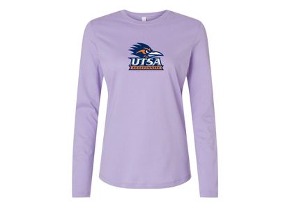 BELLA CANVAS Women’s Texas SA Roadrunners Jersey Long Sleeve Tee
