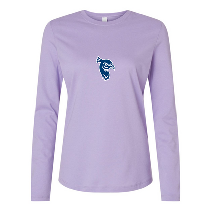 BELLA CANVAS Women’s Saint Peters Peacocks Logo Jersey Long Sleeve Tee