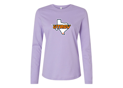 BELLA CANVAS Women’s UTRGV Vaqueros Jersey Long Sleeve Tee