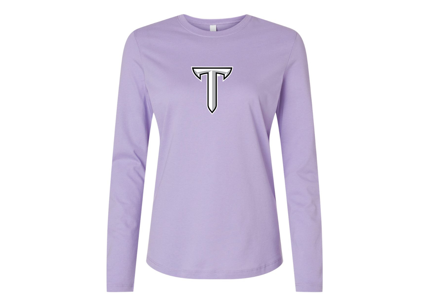 BELLA CANVAS Women’s Troy Trojans Jersey Long Sleeve Tee