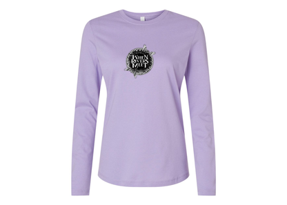 BELLA CANVAS Women’s When Rivers Meet Jersey Long Sleeve Tee