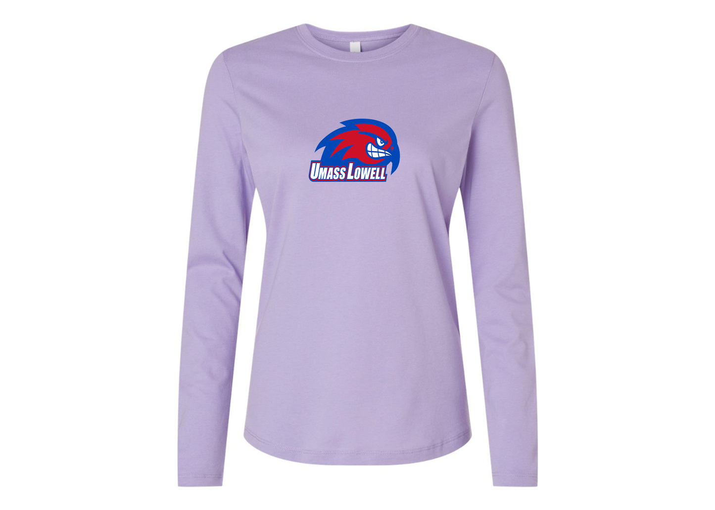 BELLA CANVAS Women’s UMass Lowell River Hawks Jersey Long Sleeve Tee