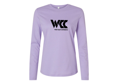 BELLA CANVAS Women’s West Coast Conference Jersey Long Sleeve Tee