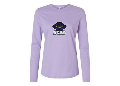 BELLA CANVAS Women’s UCSB Gauchos Jersey Long Sleeve Tee