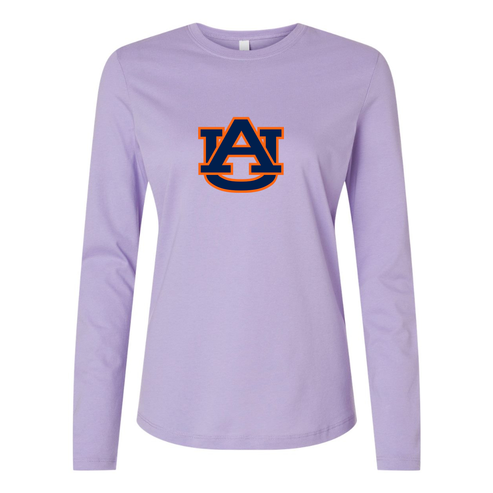 BELLA CANVAS  Auburn Tigers Jersey Long Sleeve Tee