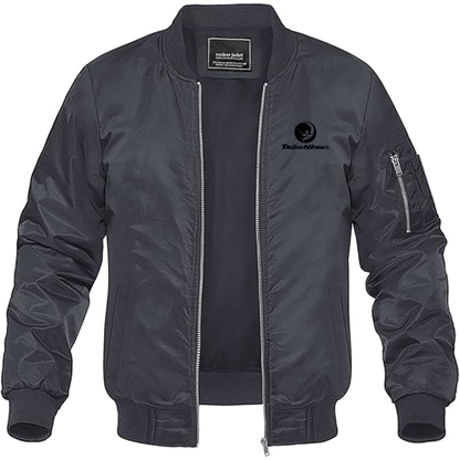 Men's  Dreamworks  Lightweight Bomber Jacket Windbreaker Softshell Varsity Jacket Coat