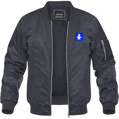 Men's  Mac Miller Logo Lightweight Bomber Jacket Windbreaker Softshell Varsity Jacket Coat