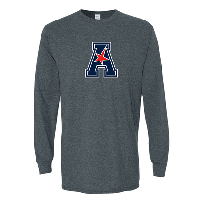 Men's  American Athletic Conference  Gildan Heavy Cotton Long Sleeve T-Shirt