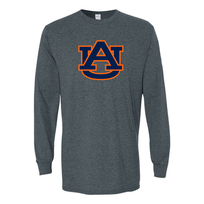 Men's  Auburn Tigers  Gildan Heavy Cotton Long Sleeve T-Shirt