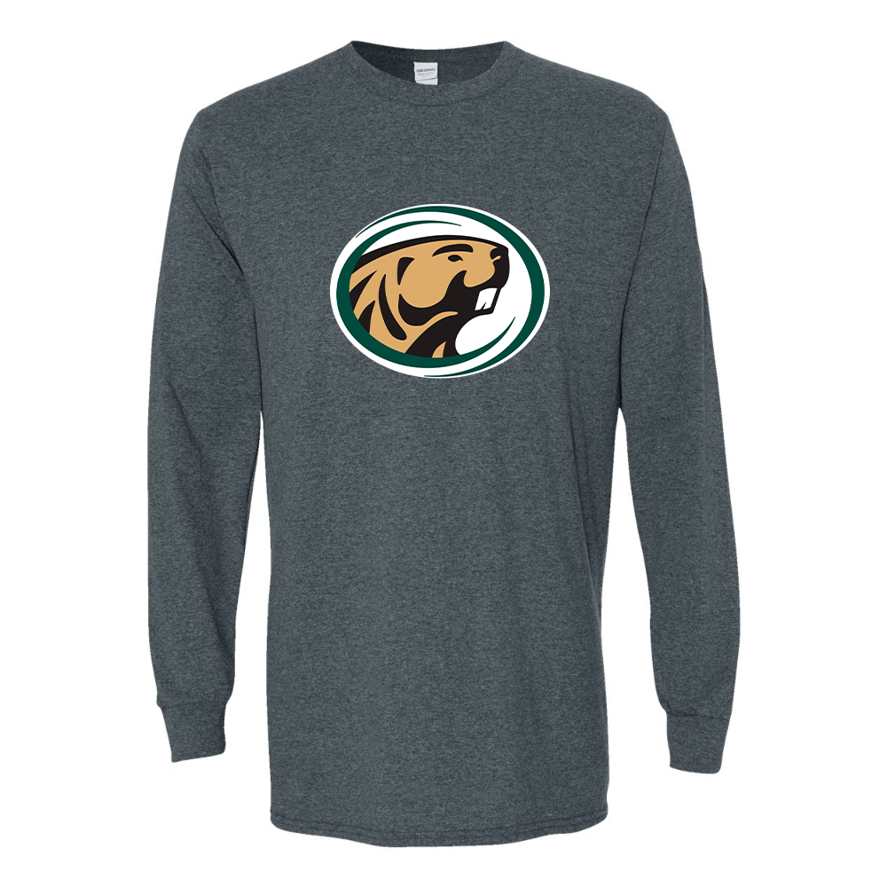 Men's  Bemidji State Beavers Gildan Heavy Cotton Long Sleeve T-Shirt