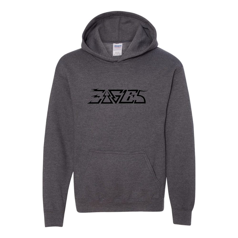 Youth Eagles Gildan Heavy Blend  Hooded Sweatshirt