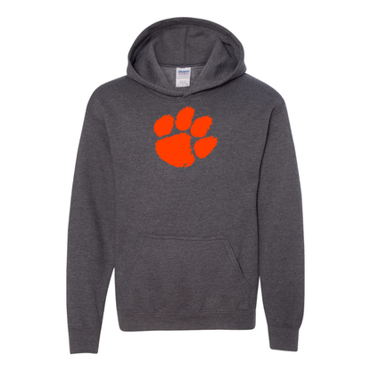 Youth Clemson Tigers Gildan Heavy Blend  Hooded Sweatshirt