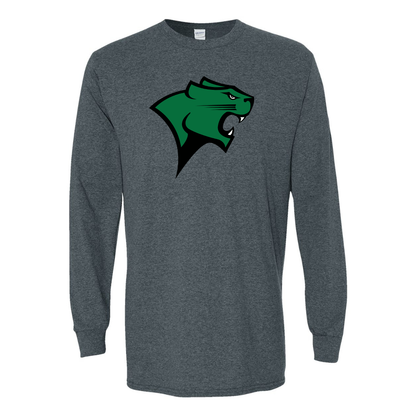 Men's Chicago State Cougars  Gildan Heavy Cotton Long Sleeve T-Shirt