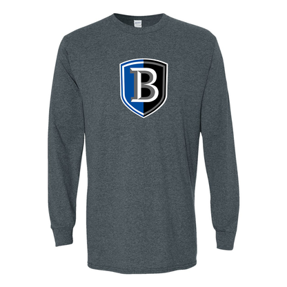 Men's   Bentley Falcons  Gildan Heavy Cotton Long Sleeve T-Shirt